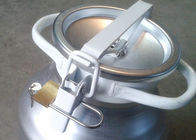 FDA 10L Portable stainless steel milk transport bisa dengan tutup / tutup
