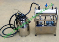 Single Cow Bucket Milking Machine dengan ISO9001: 2000 Certificate 220 Voltage