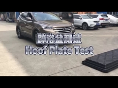 Multi-hoop Bath Splicing Hoof Disinfection Bath dengan kapasitas 116L dan katup pembuangan