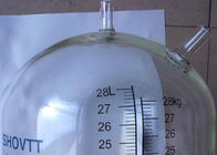 Herringbone Milking Parlor Glass Milk Flow Meter Dengan Customized Logo