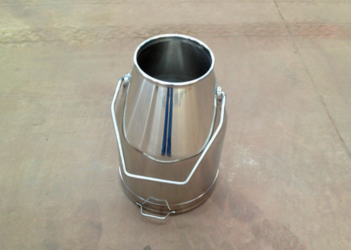 Bagian-bagian mesin pemerahan susu ember Stainless Steel dengan pegangan tetap