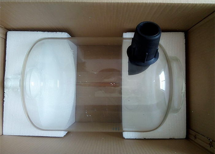 32 Liter Single Recycle Glass Glass Milk Receiver Dengan Siku Karet 63mm